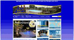 Desktop Screenshot of bountiful.fiberglasspools-utah.com